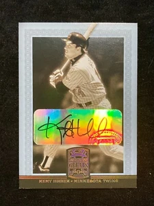 2005 Donruss Greats Signature Gold 49 Kent Hrbek /1200 Audograph Insert NR/MINT - Bild 1 von 2