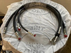 Fisher XV2 XtremeV XV1 Snowplow upgraded Heavy Duty R16 HYDRAULIC HOSE SET (5) - Picture 1 of 1