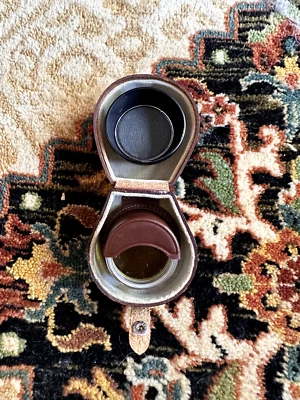 Voigtländer años 60 2 filtros 325/41 AR 40,5 en estuche de cuero original Foto 1 de 3