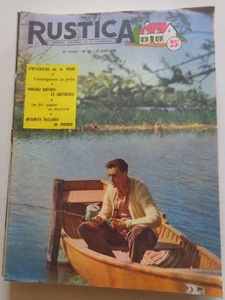RUSTICA N° 25 - 1956 L'ouverture de la Pêche Chèvres chevreaux Maladies poirier - Imagen 1 de 1