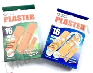 Nuevo yeso de tela impermeable VENDAJE surtido duradero transpirable primeros auxilios Reino Unido - Imagen 1 de 3