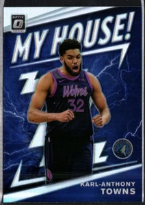 2019-20 Panini Donruss Optic My House Holo Prizm Karl-Anthony Towns #2 - Picture 1 of 2