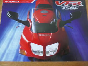 Honda VFR750F Motorcycle Sales Brochure 1993 - 1