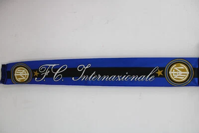 Sciarpa scarf Calcio INTER UFFICIALE MADRID 2010 bufanda Schal écharpe - Immagine 1 di 3