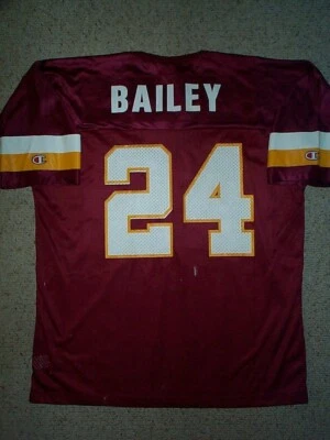*IRREGULAR* Camiseta deportiva vintage de los Washington Redskins CHAMP BAILEY NFL para hombre/hombre (xl) Foto 1 de 4