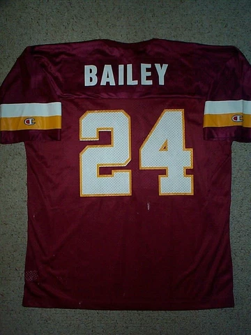 *IRREGULAR* Washington Redskins CHAMP BAILEY nfl Jersey Adult MENS/MEN'S (xl) Cover