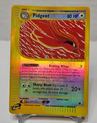 Pidgeot 59/165 Reverse Holo Rare Expedition Pokemon 453 - Image 1 of 4