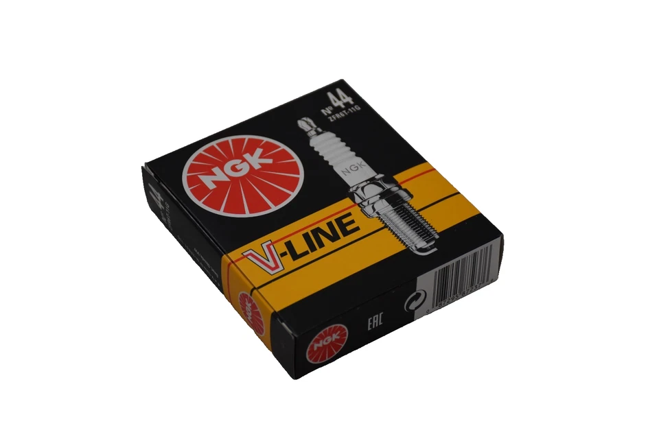 NGK Zündkerzen 4 x V-LINE Nr. 44 für Seat, Skoda, VW ZFR6T-11G - Image 1 of 1