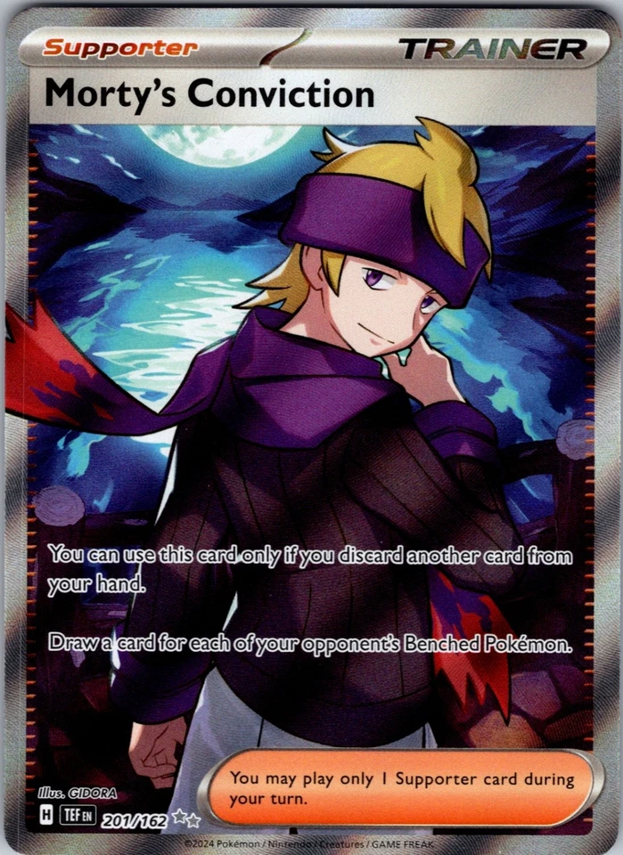 Morty's Conviction SV05: Temporal Forces 201/162 NM - Image 1 of 2