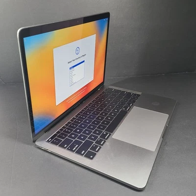 2017 Apple MacBook Pro A1708 13" 256GB SSD Intel Core i7 @2.5GHz 8GB Ram - Gray Foto 1 de 4