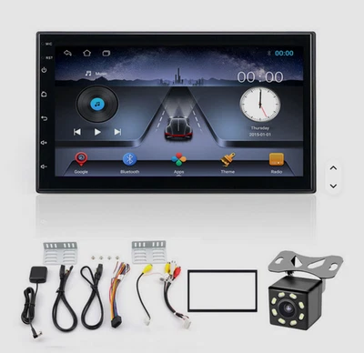 Neu 7 Zoll TS7 Android Universal Touchscreen Autoradio Navigation mit Rückkamera - Bild 1 von 4