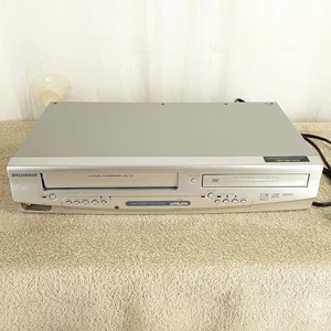 Parts or Repair, Sylvania VCR DVD Recorder Player Combo, model DVC841G,eats tape - Picture 1 of 12