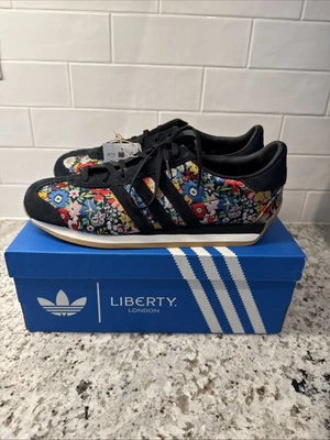 Adidas Liberty London x Country OG Floral Embroidery W - JI2575 - Size 7.5 - Image 1 of 4