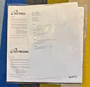 Led Zeppelin L'olympia 1969 Test Pressing Offers - Picture 1 of 1