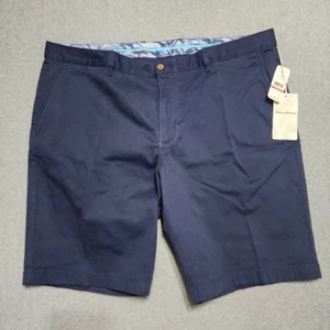 Nuevo Tommy Bahama 42 Marítimo Azul Marino Chino Boracay Frente Plano Pantalones Cortos Hombres $99.5 - Imagen 1 de 13