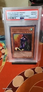 Psa 8 2005 Yugioh Promo Cyber Harpie Lady Flame Eternity Sneak Preview - Picture 1 of 2