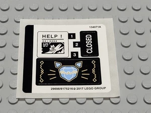 New LEGO Sticker Sheet Only 70902 Catwoman Catcycle Chase - Picture 1 of 1