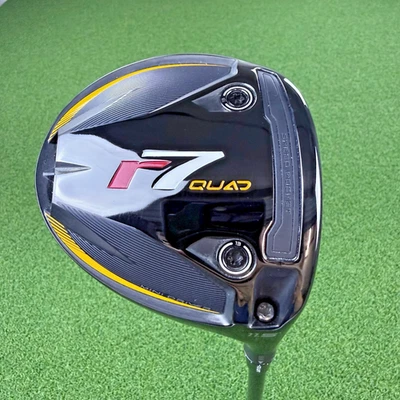 TaylorMade R7 Quad Driver 11.5° Derecha Fujikura Speeder MD Eje Rígido GP Jumbo Grip Foto 1 de 4