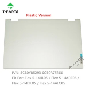 5CB0Y85293 pour Lenovo Ideapad Flex 5-14IIL05 5-14ITL05 LCD Coque Arrière Plastique SI - Photo 1/2