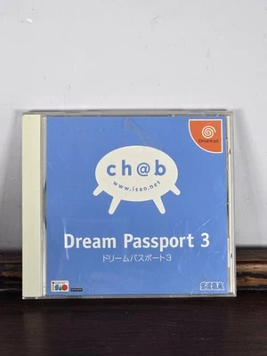 Dream Passport 3 Ch@b Sega Dreamcast Video Game - Japanese NTSC-J Imported - Image 1 of 3