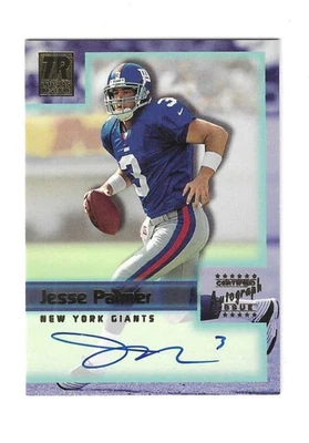 Jesse Palmer 2001 Topps Reserve Rookie Auto Card # TR-JP - Image 1 of 2