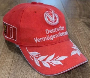 Vintage 2000 Formula 1 Michael Schumacher Ferrari F1 Racing Hat Cap - Picture 1 of 22