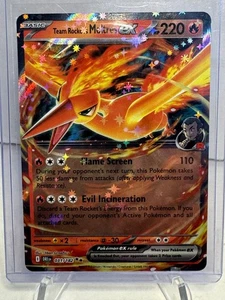 Pokémon TCG Team Rocket's Moltres EX Double Rare Destined Rivals 031/182 NM - Picture 1 of 2