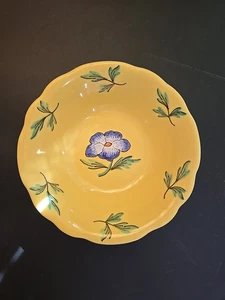 Pierre Deux French Country 7" Salatschüssel handsigniert - seltenes Muster - Bild 1 von 6