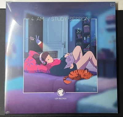ChilledCow Records - 4 Am Study Session - Lofi Girl - Cover Damage - Image 1 of 4
