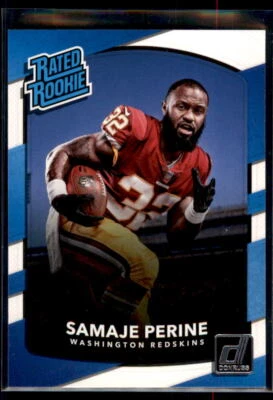 2017 Donruss Samaje Perine RC #306 Washington Redskins - Image 1 of 2