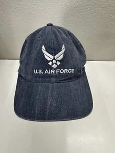Baseballmütze ohne Marke United States Air Force blau bestickt verstellbar Kappe - Bild 1 von 10