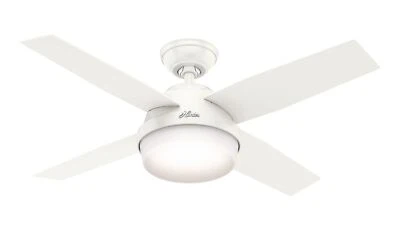 Ceiling Fan With Light Dante White 112 CM Remote Control - Image 1 of 4