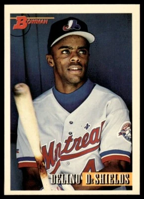 1993 Bowman #424 Delino DeShields Montreal Expos - Image 1 of 2