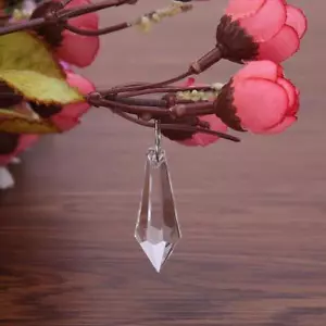 30pcs Acrylic Crystal Bead Pendant Hanging Curtain Beads Pendant Home Decoration - Picture 1 of 7