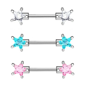 Piercing Nippelpiercing Brustwarzenpiercing Brustpiercing Brustwarzen KR10989 - Picture 1 of 5