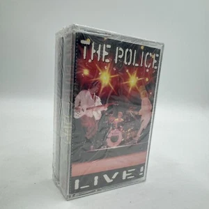The POLICE Live 1 & 2 Cassettes A&M Records 1995 NOS NEW Sealed VINTAGE - Picture 1 of 4