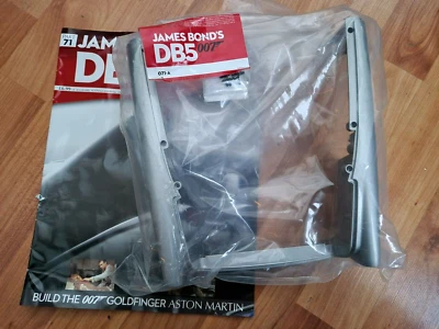 Eaglemoss 1/8 Costruire il Proprio James Bond 007 Aston Martin DB5 Issue 71 Inc - Immagine 1 di 2