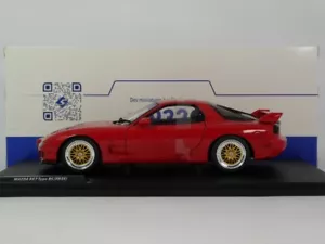 Solido Mazda RX7 Type RS FDRS vintage red 1994 1/18 S1810602 - Foto 1 di 4