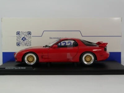 Solido Mazda RX7 Type RS FDRS vintage red 1994 1/18 S1810602 - Immagine 1 di 4