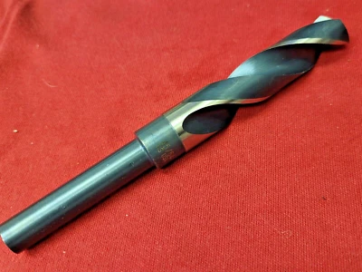 Broca Morse Marxman MX1080057 45/64" aço de alta velocidade S&D 1/2" haste - Imagem 1 de 4