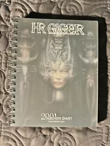 HR Giger 2001 Diary TASCHEN Unused Spiral Bound Calendar - Picture 1 of 5