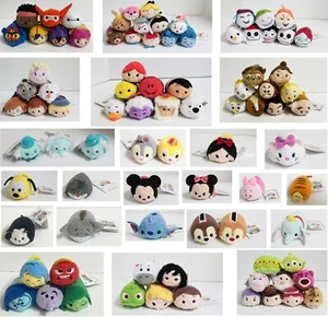 NEW Genuine Disney Parks Store Mini 3.5 Tsum Tsum Plush - Huge Lot - You Choose - Picture 1 of 119
