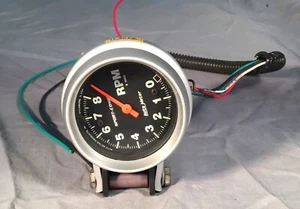 AutoMeter Sport Comp TACHOMETER Gauge 8K RPM Works Great - Picture 1 of 9