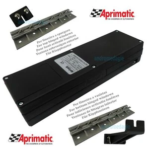 APRICOLOR VARIA 230V NEGRO + AMBOS KIT TOP HUNG/BOTTOM HUNG Motor de cadena - Imagen 1 de 6
