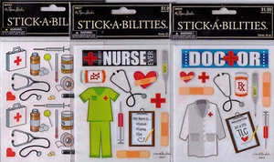 The Paper Studio Stickabilities MEDIZINISCHE Themenaufkleber ~ Sie wählen! Schnellversand - Bild 1 von 4