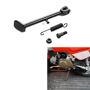 Black Side Kick Stand Assembly Fit For Honda Z50R A-STAND 1986-1999 - Picture 1 of 8