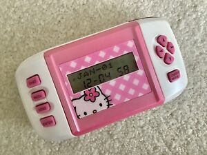 RARE Sanrio Hello Kitty 2009 Pink Calculator, Clock, Calendar, SMS Text Chat PDA