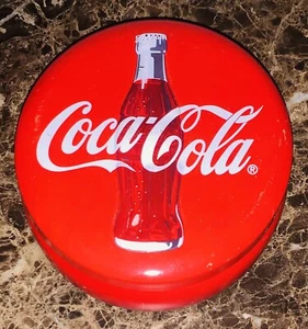 Cuadernos redondos de hojalata y papel Coca Cola 1997 vintage pila - Imagen 1 de 3