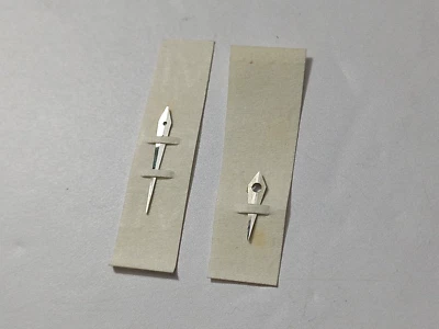 SILVER TONE PIAGET CAL 12P DOLPHIN SET HANDS - 100% AUTHENTIC - Image 1 of 3