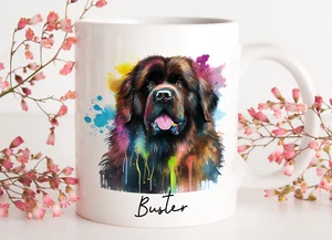 *ENVÍO GRATUITO NOMBRE PERSONALIZADO PERRO TERRANOVA TAZA TAZA REGALO, PERRO TERRANOVA - Imagen 1 de 1